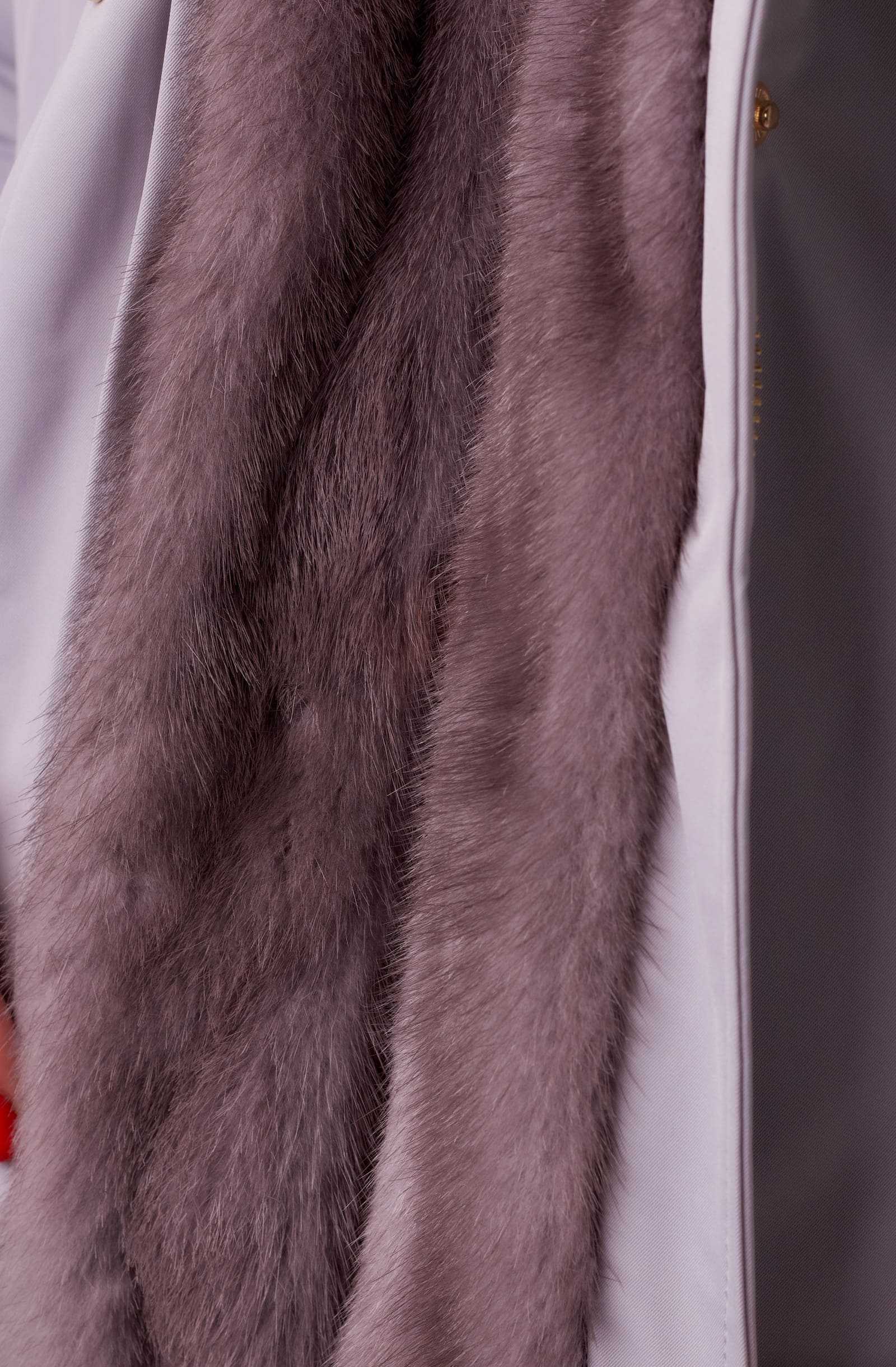 Купить парку с мехом норки KELLY