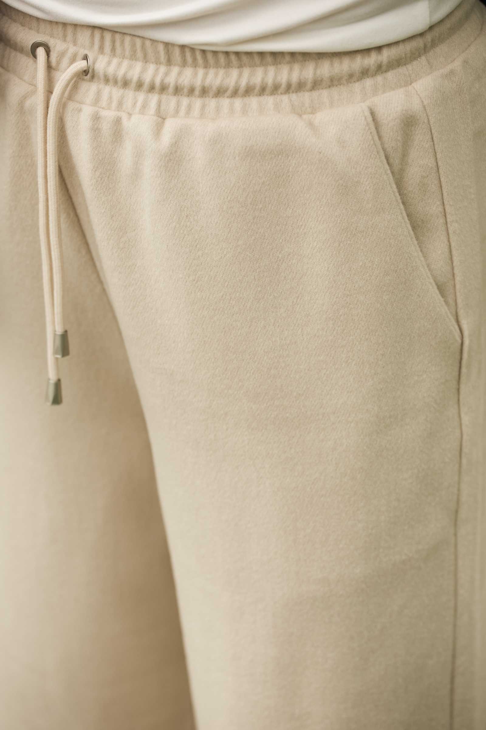 Купить брюки палаццо из шерсти и кашемира ESTA