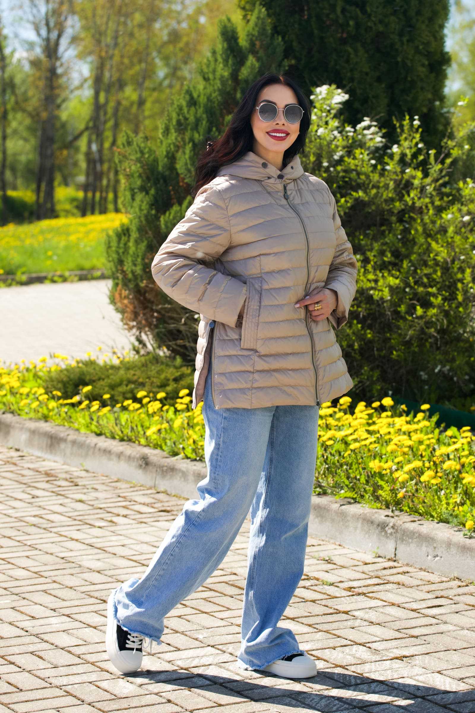 Купить женскую демисезонную куртку USTINA