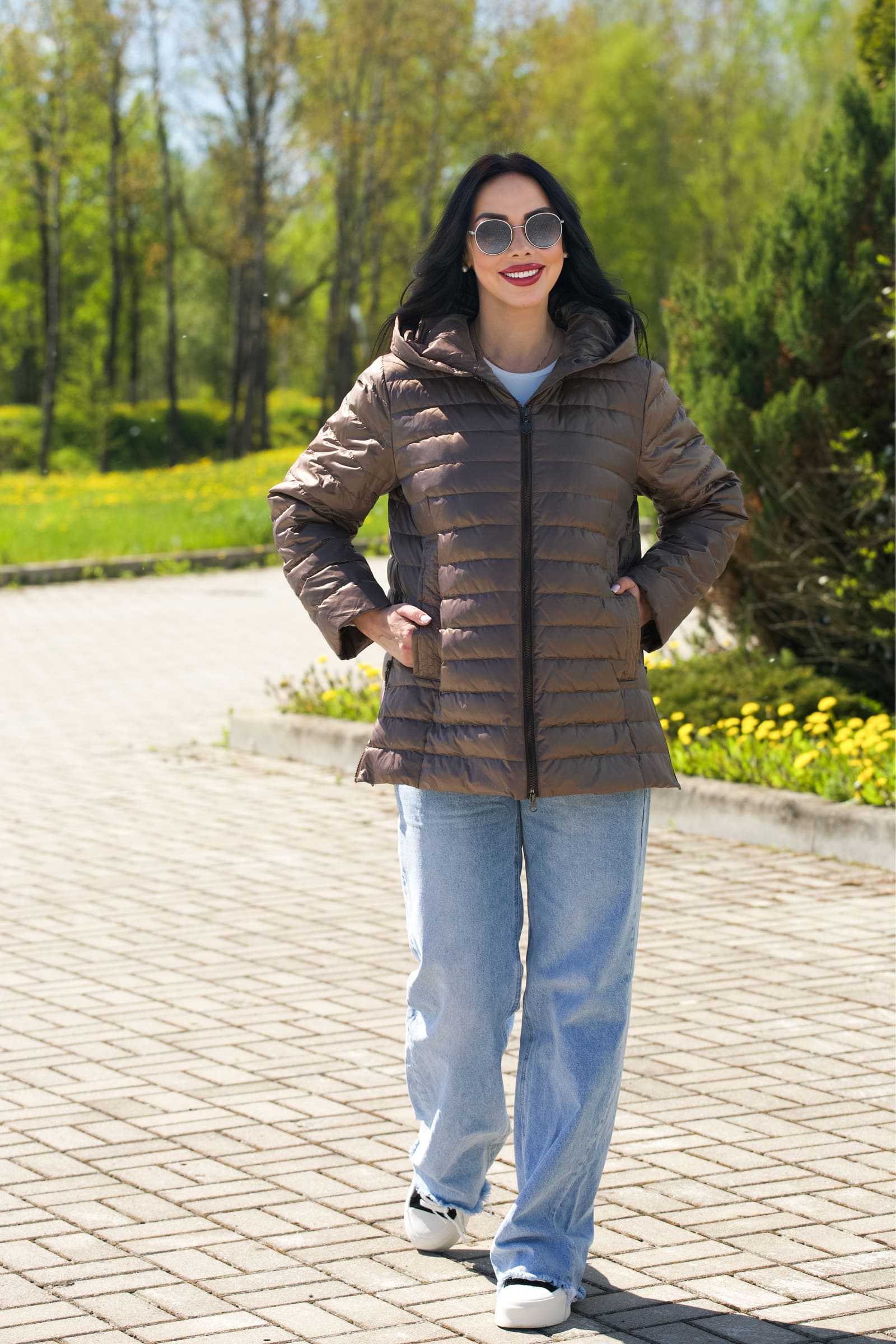 Купить женскую демисезонную куртку USTINA